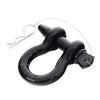 3/4″ Quick Disconnect D-Ring Shackle (Black)