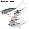 Major Craft CPP-60 Popper Floating Lure 9g #003 BLACK BACK SILVER