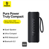 Baseus AeQur VO20 Portable Wireless Speaker - Cluster Black