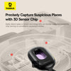 Baseus Heyo Series II Camera Detector Cluster Black (With Simple charging cable USB-A to Type-C Black)