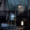 Campingmoon Mini Folding Butterfly Stove Ultralight Portable Burner