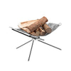 Campingmoon SOLO-101 Mesh Fire Pit with Cooking Grate