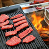 Campingmoon Cast Iron Half Grill Plate - W3