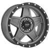 Pro Comp 35 Series Predator, 17×8.5 Wheel with 5 on 5 Bolt Pattern – Matte Graphite