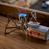 Campingmoon Mini Folding Butterfly Stove Ultralight Portable Burner