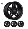 RANGER/RANGER RAPTOR/EVEREST (17X9) 4x Hammer Wheels (6/139) +25 OFFSET