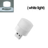 Mini USB LED Plug Lamp Portable Eye Protection Book Reading Light Small Round Car Bulb Computer Mobile Power Lamps (Express Delivery)