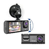 Crony S11 Three-Camera 1920*1080 pushbutton dashcam 1080P DVR Dashcam Front Indoor and Rear View Camera Driving Recorder