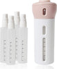 4-in-1 Smart Travel Bottles Set Includes 4 Empty Reusable Cosmetic Toiletry Containers