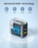 AOHI Magcube 67W Dual-Port Foldable GaN Charger (Yellow/Black)