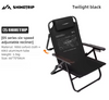 Shine trip six-gear adjustable recliner chair - Black