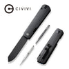 CIVIVI Sendy Milled Black G10