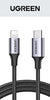 Ugreen USB-C to Lightning M/M Cable Aluminum Shell Braided 2m (Black)US304