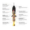 ARB | Rear Nitro Plus Shock | Nissan Patrol Y61 1998–2016