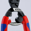 Knipex - 71 12 200 | CoBolt Compact Bolt Cutters (with Locking Mechanism) | Multi-Component Handle | Black Atramentized - 200mm