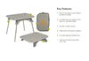 NEMO EQUIPMENT | MOONLANDER DUAL HEIGHT TABLE | FOG