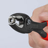 Knipex - 82 01 200 | TwinGrip Slip Joint Pliers | Non-Slip Handle | Black Atramentized - 200mm