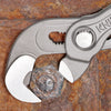 Knipex - 87 41 250 | Multiple Slip Joint Spanner | Non-Slip Handle | Grey Atramentized - 250mm