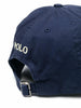 Polo Cotton Chino Ball Cap Navy-Yelllow Pony Logo