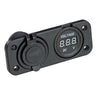2 Port USB Socket with Volt Meter