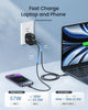AOHI Magcube 67W Dual-Port Foldable GaN Charger (Yellow/Black)