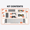 Hardkorr Tri-Colour  LED Camping Light Kit - 4 Bars