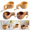 WOODEN JAPANESE CUP