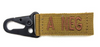 Blood Type Keychain Khaki