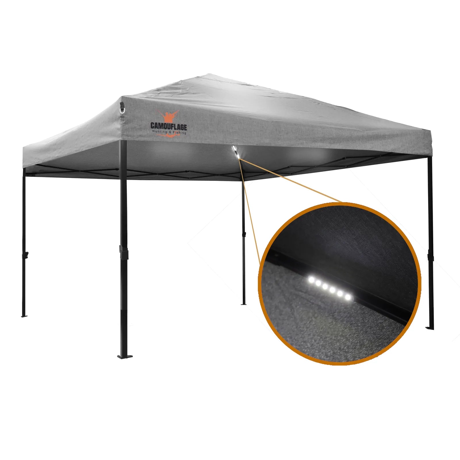Camouflage -Outdoor Umbrella with LED Lights