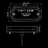 STRANDS FOR9T SCALE WHITE POSITION LIGHT