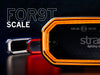 STRANDS FOR9T SCALE WHITE POSITION LIGHT