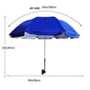 Chair Umbrella with 360 Adjustable UPF 50