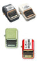 Crony WP9520 Mini Thermal Label Printer Vintage Look Handheld Portable Wireless Mini Thermal Barcode Sticker Label Printer Ink-free