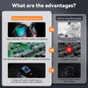 DIGITAL MICROSCOPE WITH SUPER MACRO LENS