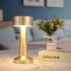 Crony Dumbbell Table Lamp Rose Gold Three color dimming