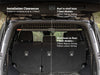 LC300 Standalone Rear Roof Shelf [Small Side Molle Panels]