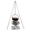 Campingmoon Fire Tripod Stand with Carrying Bag