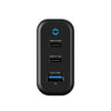 Powerology - Triple Output GaN Charger with Quick USB-A PD Charge