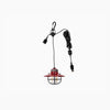Barebones Living Edison Pendant Light Red