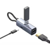 Powerology Aluminum Mini USB-C HUB