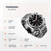 Porodo Chrono Steel Smart Watch