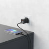 Porodo Dual-Port | Digital Display Quick Charger with Cable