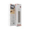 Porodo 4AC 65W 3000W Power Strip- White
