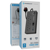 Powerology 4AC 2990W Power Strip - Black