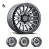 SILVERADO/SUBURBAN/SIERRA 1500 (17×8.5) 4x RECON PRO CHARCOAL 6×5.5 (0 OFFSET)