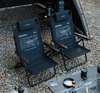 Shine trip six-gear adjustable recliner chair - Black