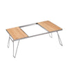 Campingmoon Foldable Table with Removable Center Compartment
