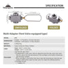 Campingmoon Gas Refill Adapter