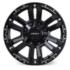 SILVERADO / SIERRA 1500 (17X9) 4x VAPOUR WHEELS (6/139) +12 OFFSET