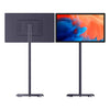 Crony 32-INCH display adjustable floor standing wheels digital signage LCD smart screen full HD 178 degree viewing angle Android MULTI-TOUCH WIFI HDMI USB